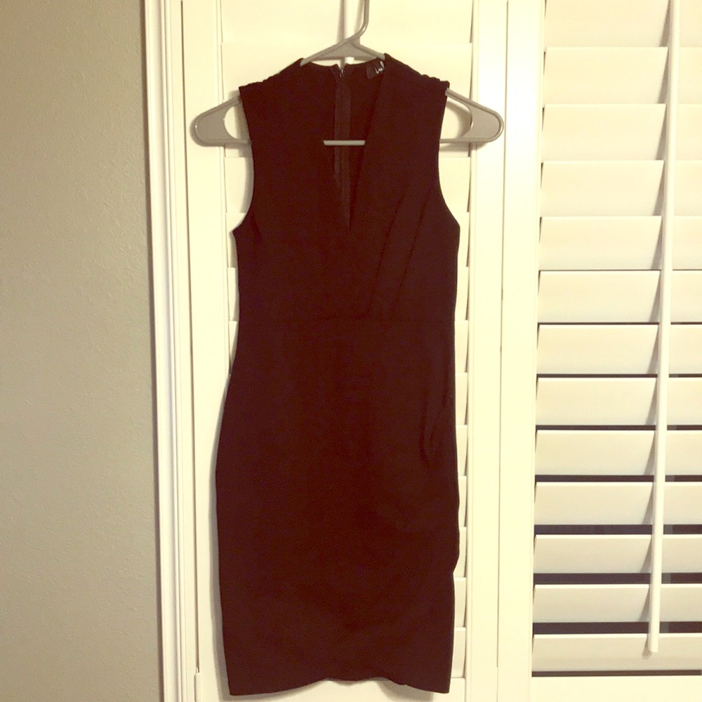 Black cocktail dress
